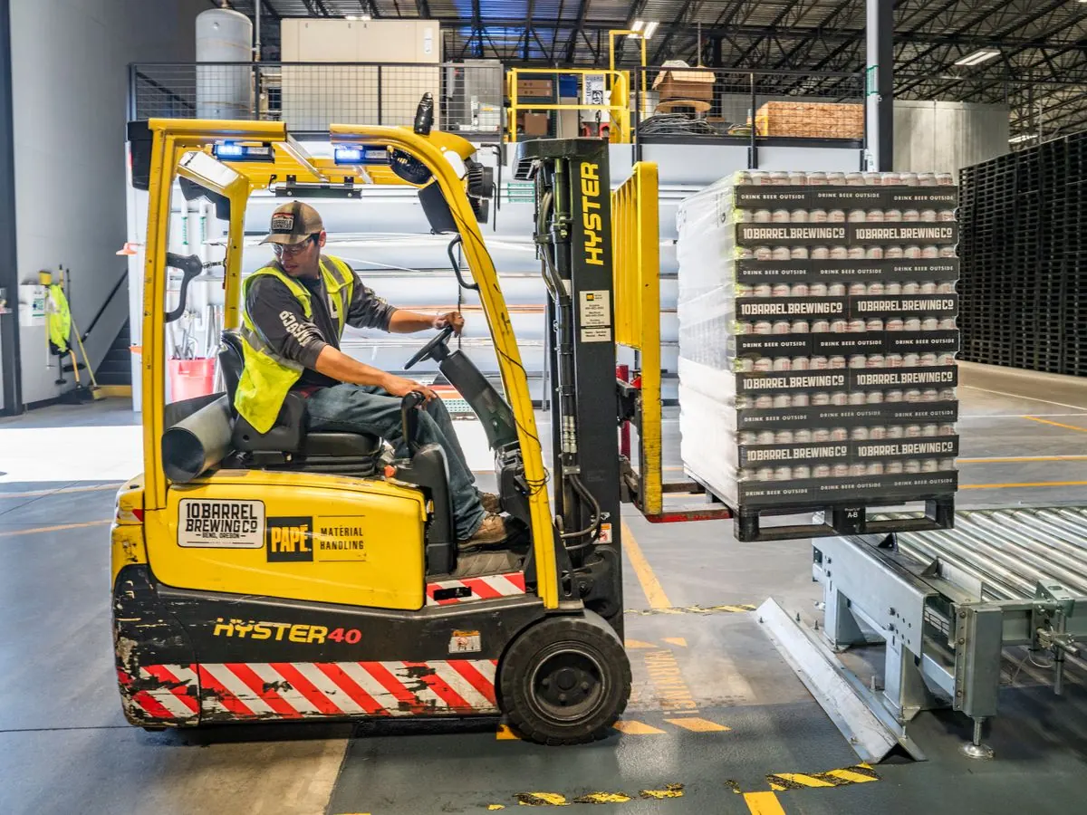 Technology and operations visual for Manufacturing and Distribution
